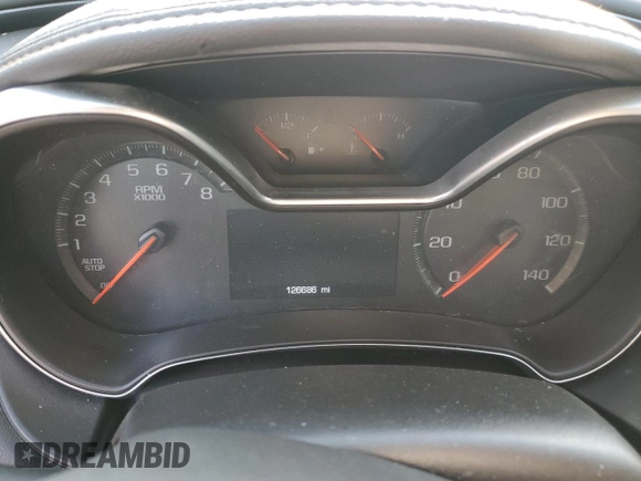 2017 Chevrolet Impala LT with VIN 2G1105SA2H9132422, listed as a Copart auction lot 51583795 with 126,686 mi miles and Salvage Title. Bid and sale history available at DreamBid. Image 9.