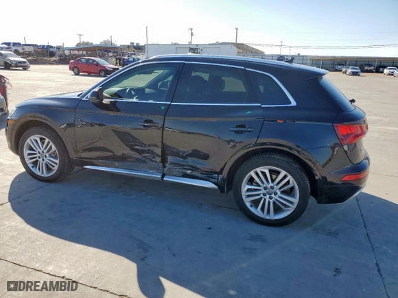 2019 Audi Q5 Premium Plus with VIN WA1BNAFY5K2130158, listed as a Copart auction lot 45876595 with 28,671 mi miles and Salvage Title. Bid and sale history available at carsss.com. Image 2.