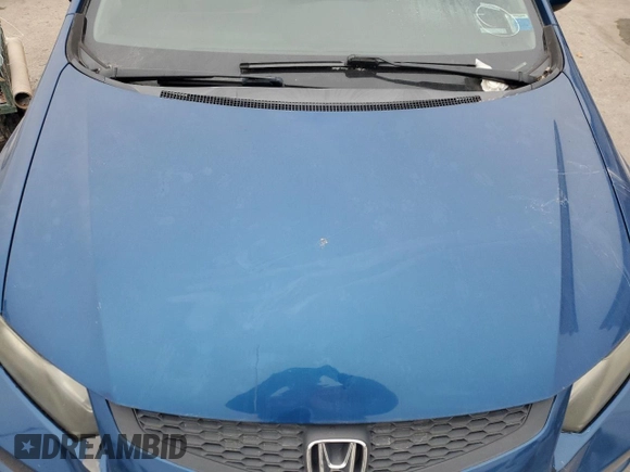 2013 Honda Civic Cpe LX with VIN 2HGFG3B58DH512365, listed as a Copart auction lot 85825034 with 0 mi miles and Salvage Title. Bid and sale history available at carsss.com. Image 12.