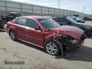 2013 Subaru Legacy Premium with VIN 4S3BMBC65D3031497, listed as a Copart auction lot 58414775 with 89,459 mi miles and Salvage title. Bid and sale history available at DreamBid. Image 4.