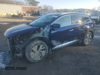 2023 Nissan Murano SL with VIN 5N1AZ2CJ2PC125970, listed as a Copart auction lot 88108305 with 49,885 mi miles and Salvage Title. Bid and sale history available at DreamBid. Image 1.