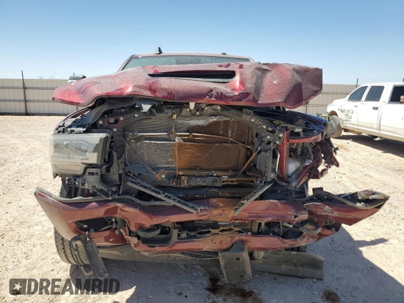 2024 Ram 2500 Laramie with VIN 3C6UR5FL9RG162974, listed as a Copart auction lot 50081095 with 8,776 mi miles and Salvage title. Bid and sale history available at DreamBid. Image 5.