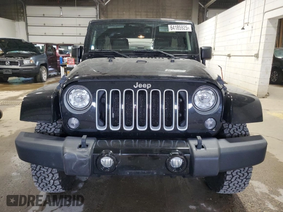 2017 Jeep Wrangler Unlimited Sahara с VIN 1C4HJWEG7HL575506, выставлен на аукционе Copart как лот 64185925 с пробегом 103 292 миль миль и Списание • Salvage title. История ставок и продаж доступна на DreamBid. Изображение 5.