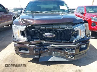 2018 Ford F-150 XL with VIN 1FTEW1EP1JKD98907, listed as a IAAI auction lot 42073506 with 72,184 mi miles. Bid and sale history available at carsss.com. Image 6.