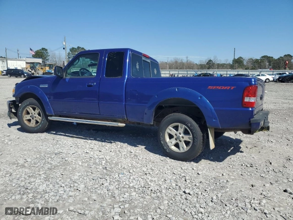 2006 Ford Ranger STX with VIN 1FTYR44E26PA21695, listed as a Copart auction lot 48725865 with 146,375 mi miles and Salvage Title. Bid and sale history available at carsss.com. Image 2.