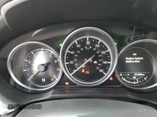 2019 Mazda 6 Grand Touring with VIN JM1GL1TY8K1506394, listed as a Copart auction lot 50226305 with 51,394 mi miles and Salvage Title. Bid and sale history available at carsss.com. Image 9.