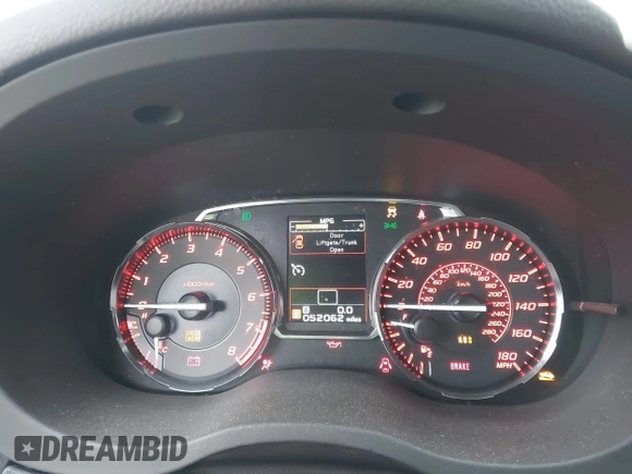 2017 Subaru WRX Premium с VIN JF1VA1E65H9839001, выставлен на аукционе IAAI как лот 42286657 с пробегом 52 062 миль миль и . История ставок и продаж доступна на DreamBid. Изображение 7.