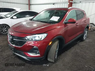 2022 Buick Encore GX Essence with VIN KL4MMGSL5NB147667, listed as a IAAI auction lot 42274694 with 25,755 mi miles and . Bid and sale history available at DreamBid. Image 18.