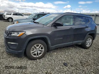 2017 Jeep Compass Sport with VIN 3C4NJCAB7HT652391, listed as a Copart auction lot 76272524 with Not Provided miles and Salvage Title. Bid and sale history available at carsss.com. Image 1.
