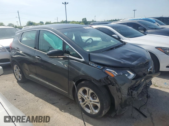 2020 Chevrolet Bolt EV LT with VIN 1G1FY6S02L4130418, listed as a Copart auction lot 59811195 with 48,458 mi miles and Salvage title. Bid and sale history available at DreamBid. Image 4.