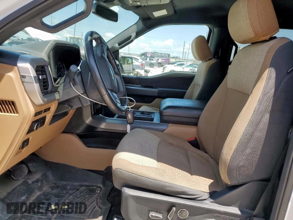 2021 Ford F-150 XL с VIN 1FTEW1C58MFC45987, выставлен на аукционе Copart как лот 60037425 с пробегом 66 296 миль миль и Списание • Salvage title. История ставок и продаж доступна на DreamBid. Изображение 7.