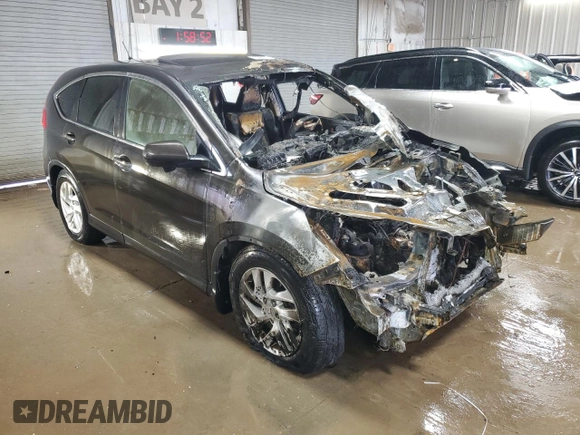 2015 Honda CR-V EX with VIN 5J6RM4H50FL100619, listed as a Copart auction lot 50627795 with Not Provided miles and Non Repairable. Bid and sale history available at DreamBid. Image 4.