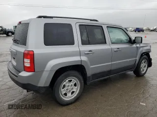 2017 Jeep Patriot Sport SE with VIN 1C4NJPBA4HD211370, listed as a Copart auction lot 45222815 with 50,931 mi miles and Salvage Title. Bid and sale history available at carsss.com. Image 3.