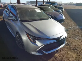 2021 Toyota Corolla Hatchback XSE with VIN JTNC4MBE4M3139369, listed as a IAAI auction lot 41403739 with 46,524 mi miles. Bid and sale history available at carsss.com. Image 1.