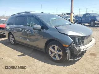 2018 Honda Odyssey EX-L with VIN 5FNRL6H78JB061392, listed as a Copart auction lot 53850915 with 172,103 mi miles and Clean Title. Bid and sale history available at carsss.com. Image 4.