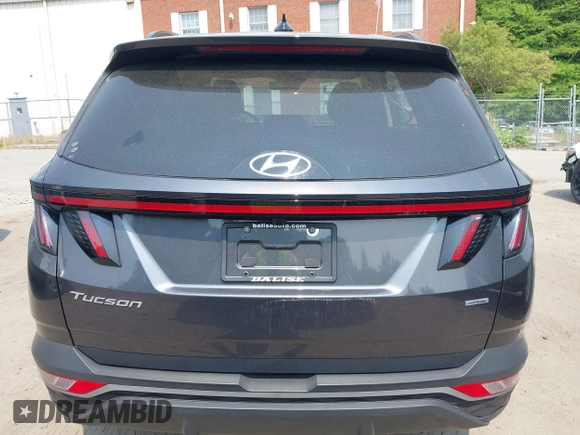 2023 Hyundai Tucson SEL with VIN 5NMJFCAE3PH181507, listed as a IAAI auction lot 42437052 with 18,462 mi miles and . Bid and sale history available at DreamBid. Image 16.