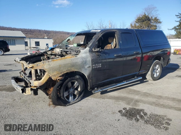 2017 Ram 1500 Express with VIN 1C6RR7FT3HS642419, listed as a Copart auction lot 45796365 with Not Provided miles and Salvage Title. Bid and sale history available at carsss.com. Image 1.