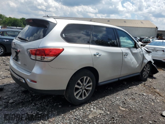 2014 Nissan Pathfinder S with VIN 5N1AR2MM3EC708795, listed as a Copart auction lot 62829595 with 107,707 mi miles and Salvage title. Bid and sale history available at DreamBid. Image 3.