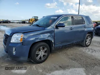 2011 GMC Terrain SLE-1 with VIN 2CTALMECXB6299047, listed as a Copart auction lot 51090585 with 201,486 mi miles and Salvage title. Bid and sale history available at DreamBid. Image 1.