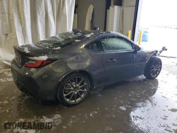 2022 Subaru BRZ Limited with VIN JF1ZDBF11N8701877, listed as a Copart auction lot 41496355 with 23,303 mi miles and Salvage title. Bid and sale history available at DreamBid. Image 3.