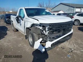 2022 Chevrolet Silverado 1500 Work Truck with VIN 3GCNAAEK4NG506033, listed as a IAAI auction lot 41791429 with 24,818 mi miles and . Bid and sale history available at DreamBid. Image 1.