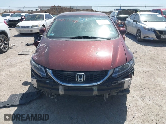2013 Honda Civic LX with VIN 2HGFB2F52DH568420, listed as a IAAI auction lot 41857748 with 181,680 mi miles and . Bid and sale history available at DreamBid. Image 12.