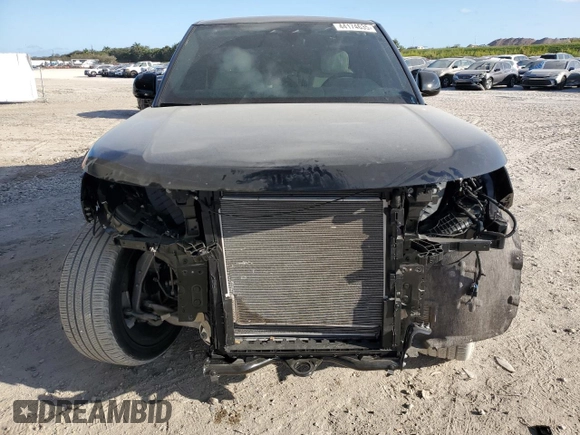 2024 Land Rover Range Rover SE with VIN SALKP9FU4RA099621, listed as a Copart auction lot 44174635 with 7,221 mi miles and Salvage title. Bid and sale history available at DreamBid. Image 5.