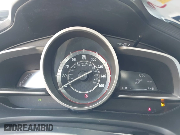 2015 Mazda Mazda3 i Touring with VIN 3MZBM1V74FM157512, listed as a IAAI auction lot 41844549 with 77,787 mi miles. Bid and sale history available at carsss.com. Image 7.