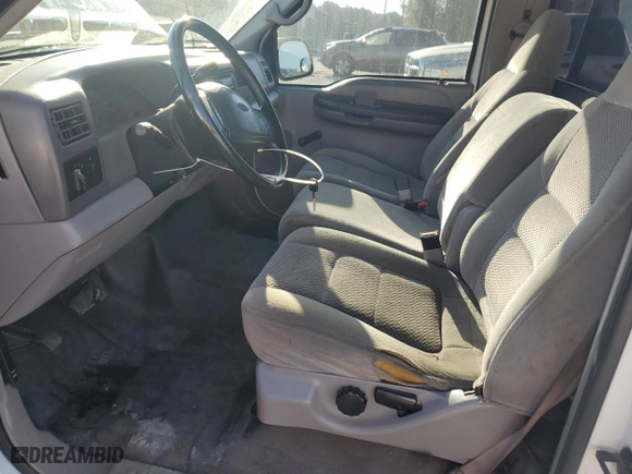 2001 Ford Super Duty F-250 XL with VIN 1FTNF20L81ED49860, listed as a Copart auction lot 76961614 with 334,631 mi miles and Salvage Title. Bid and sale history available at carsss.com. Image 7.
