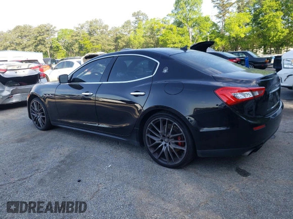 2016 Maserati Ghibli S с VIN ZAM57RSA2G1181033, выставлен на аукционе Copart как лот 52780575 с пробегом 105 266 миль миль и Списание • Salvage title. История ставок и продаж доступна на DreamBid. Изображение 2.