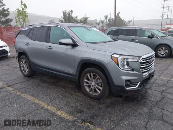 2023 GMC Terrain SLT with VIN 3GKALVEG4PL272230, listed as a IAAI auction lot 41896578 with 21,009 mi miles and . Bid and sale history available at carsss.com. Image 1.
