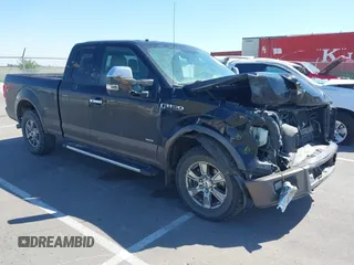 2016 Ford F-150 XLT with VIN 1FTFX1EG2GKE83037, listed as a IAAI auction lot 42236055 with 198,546 mi miles and . Bid and sale history available at DreamBid. Image 1.