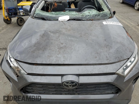 2020 Toyota RAV4 XLE with VIN 2T3P1RFV1LW131229, listed as a Copart auction lot 63795365 with Not provided miles and Salvage title. Bid and sale history available at DreamBid. Image 12.