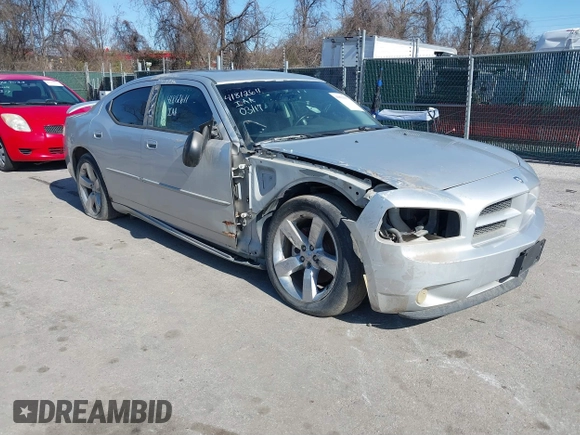 2009 Dodge Charger R/T with VIN 2B3LA53T89H610073, listed as a IAAI auction lot 41812611 with 135,364 mi miles. Bid and sale history available at carsss.com. Image 1.