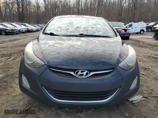 2013 Hyundai Elantra GLS PZEV with VIN KMHDH4AE4DU722190, listed as a Copart auction lot 46838475 with 234,391 mi miles and Salvage Title. Bid and sale history available at carsss.com. Image 5.