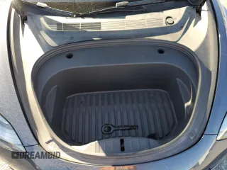 2023 Tesla Model 3 with VIN 5YJ3E1EA4PF556782, listed as a Copart auction lot 55626935 with 26,615 mi miles and Salvage title. Bid and sale history available at DreamBid. Image 11.