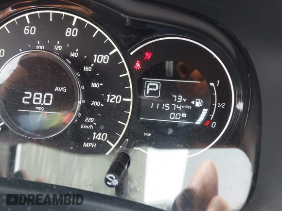 2015 Nissan Note SV with VIN 3N1CE2CP8FL443241, listed as a IAAI auction lot 42124704 with 111,574 mi miles and . Bid and sale history available at DreamBid. Image 7.
