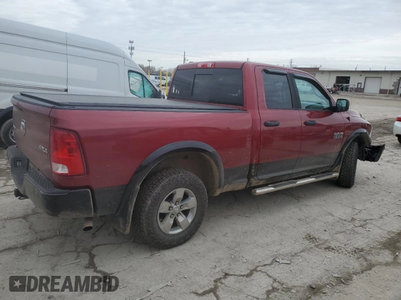 2015 Ram 1500 Outdoorsman with VIN 1C6RR7GG6FS726135, listed as a Copart auction lot 44727075 with 159,640 mi miles and Salvage title. Bid and sale history available at DreamBid. Image 3.