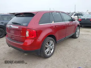 2014 Ford Edge Limited with VIN 2FMDK3KC8EBB37757, listed as a IAAI auction lot 41371566 with 108,104 mi miles. Bid and sale history available at carsss.com. Image 4.