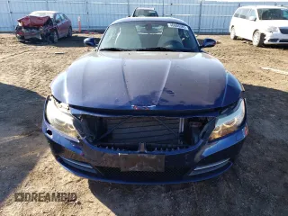 2011 BMW Z4 sDrive30i with VIN WBALM5C58BE379080, listed as a Copart auction lot 46605385 with 108,335 mi miles and Salvage Title. Bid and sale history available at carsss.com. Image 5.