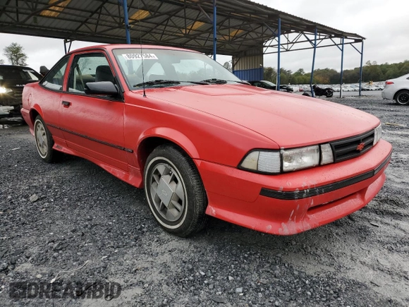 1990 Chevrolet Cavalier with VIN 1G1JF14T7L7118385, listed as a Copart auction lot 80927584 with 91,776 mi miles and Clean Title. Bid and sale history available at DreamBid. Image 4.