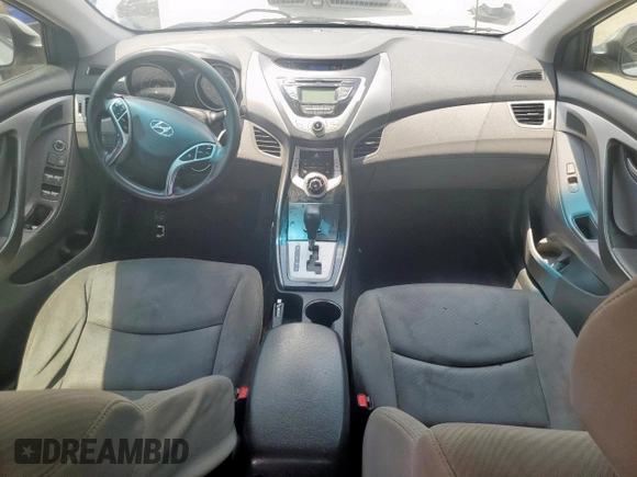 2011 Hyundai Elantra GLS z VIN KMHDH4AE3BU168833, wystawiony jako Copart lot #58830065 z przebiegiem 147 051 mil mil oraz Szkoda całkowita • Salvage title. Historia ofert i sprzedaży dostępna na DreamBid. Obrazek 8.
