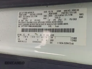 2018 Ford Transit с VIN 1FTYR1YM0JKA92299, выставлен на аукционе IAAI как лот 42585313 с пробегом 156 791 миль миль и . История ставок и продаж доступна на DreamBid. Изображение 9.
