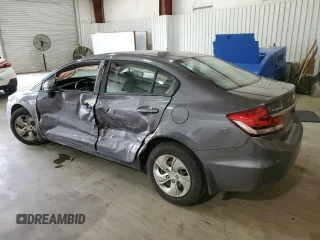 2015 Honda Civic Sedan LX with VIN 2HGFB2F59FH561516, listed as a Copart auction lot 50730755 with 103,934 mi miles and Salvage Title. Bid and sale history available at carsss.com. Image 2.