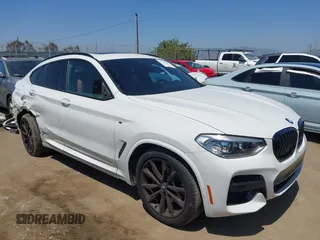 2021 BMW X4 xDrive30i with VIN 5UX2V1C07M9F78742, listed as a IAAI auction lot 42529383 with 40,786 mi miles and . Bid and sale history available at DreamBid. Image 1.