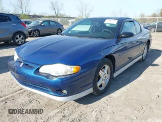 2004 Chevrolet Monte Carlo SS Supercharged with VIN 2G1WZ121349210771, listed as a IAAI auction lot 42112705 with 110,593 mi miles. Bid and sale history available at carsss.com. Image 2.