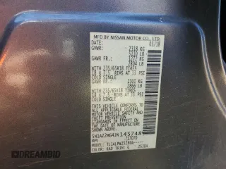 2018 Nissan Murano SV with VIN 5N1AZ2MG4JN145748, listed as a Copart auction lot 50182515 with 131,852 mi miles and Salvage Title. Bid and sale history available at DreamBid. Image 15.