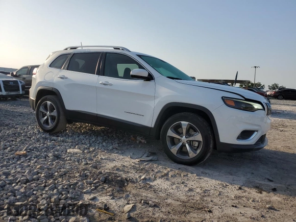 2019 Jeep Cherokee Limited with VIN 1C4PJMDX7KD193995, listed as a Copart auction lot 50142795 with 32,779 mi miles and Salvage Title. Bid and sale history available at carsss.com. Image 4.