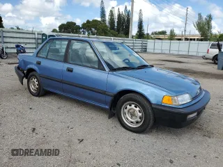 1991 Honda Civic z VIN 1HGED364XML052697, wystawiony jako Copart lot #78775474 z przebiegiem 650 755 mil mil oraz Szkoda całkowita • Salvage title. Historia ofert i sprzedaży dostępna na DreamBid. Obrazek 4.