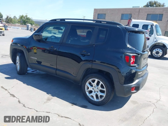 2018 Jeep Renegade Latitude with VIN ZACCJBBB2JPH44585, listed as a IAAI auction lot 42392971 with 64,185 mi miles and . Bid and sale history available at DreamBid. Image 3.
